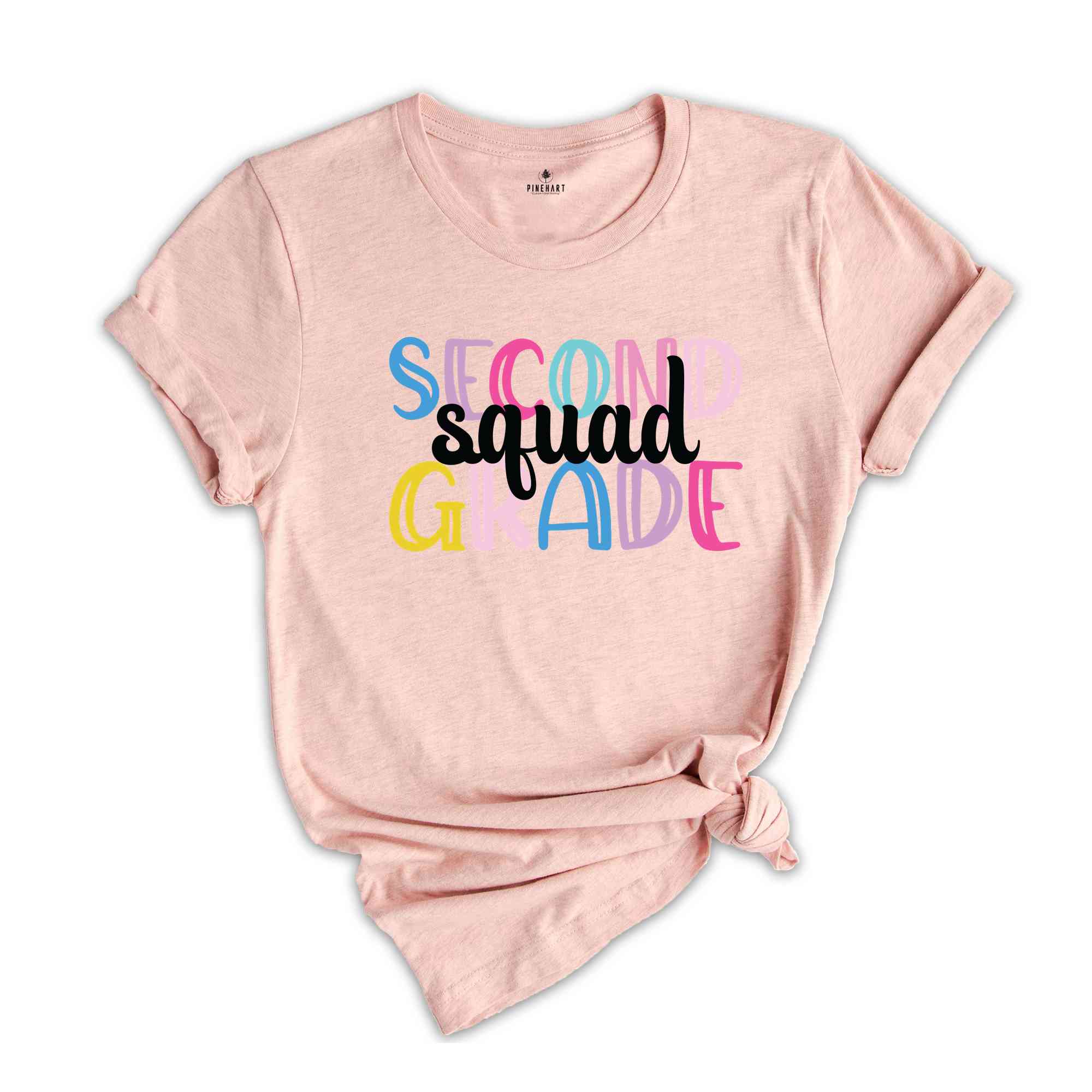 Second Grade Squad Shirt, Teacher Shirt, Grade Squad Teacher Shirt, Squad Shirt, New Teacher Shirt, Grade Shirt, Back To School Shirt