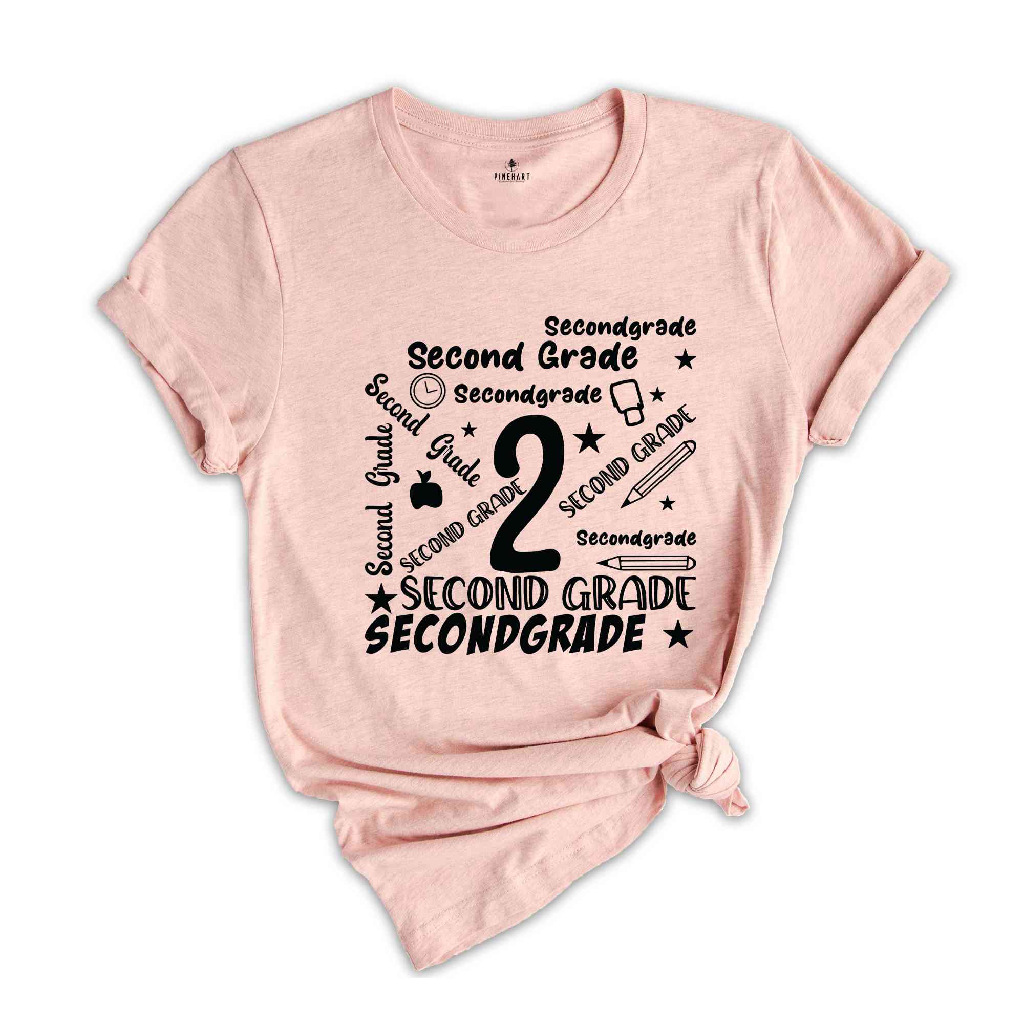 2nd Grade Shirt, Second Grade Shirt, School Team Shirt, Grade Shirt, Teacher Shirt, Grade Teacher Shirt, Teacher Life Shirt, Teacher Gift