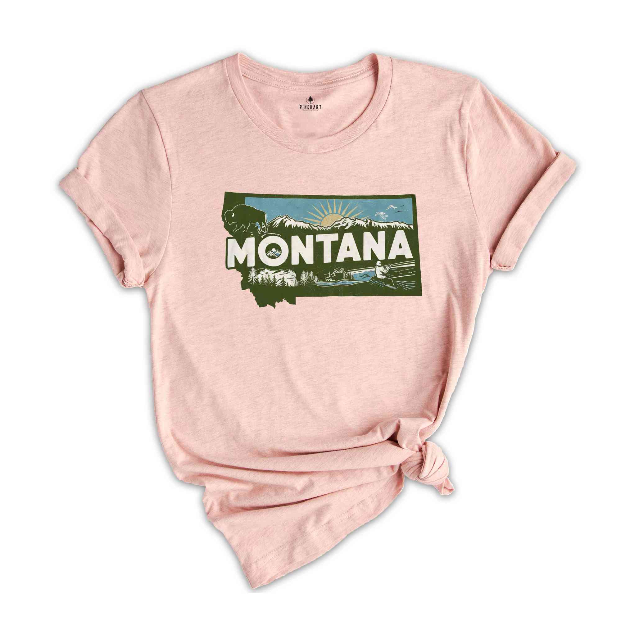 Retro State Of Montana Shirt, State Of Montana Shirt, State Shirt, Montana Shirt, Montana Lover Shirt, Family Trip Shirt, Travel Shirt