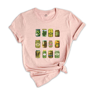 Pickle Shirt,Vintage Canned Pickles Shirt, Pickle Lovers T-shirt, Tiktok Pickle Shirt, Canning Season Shirt