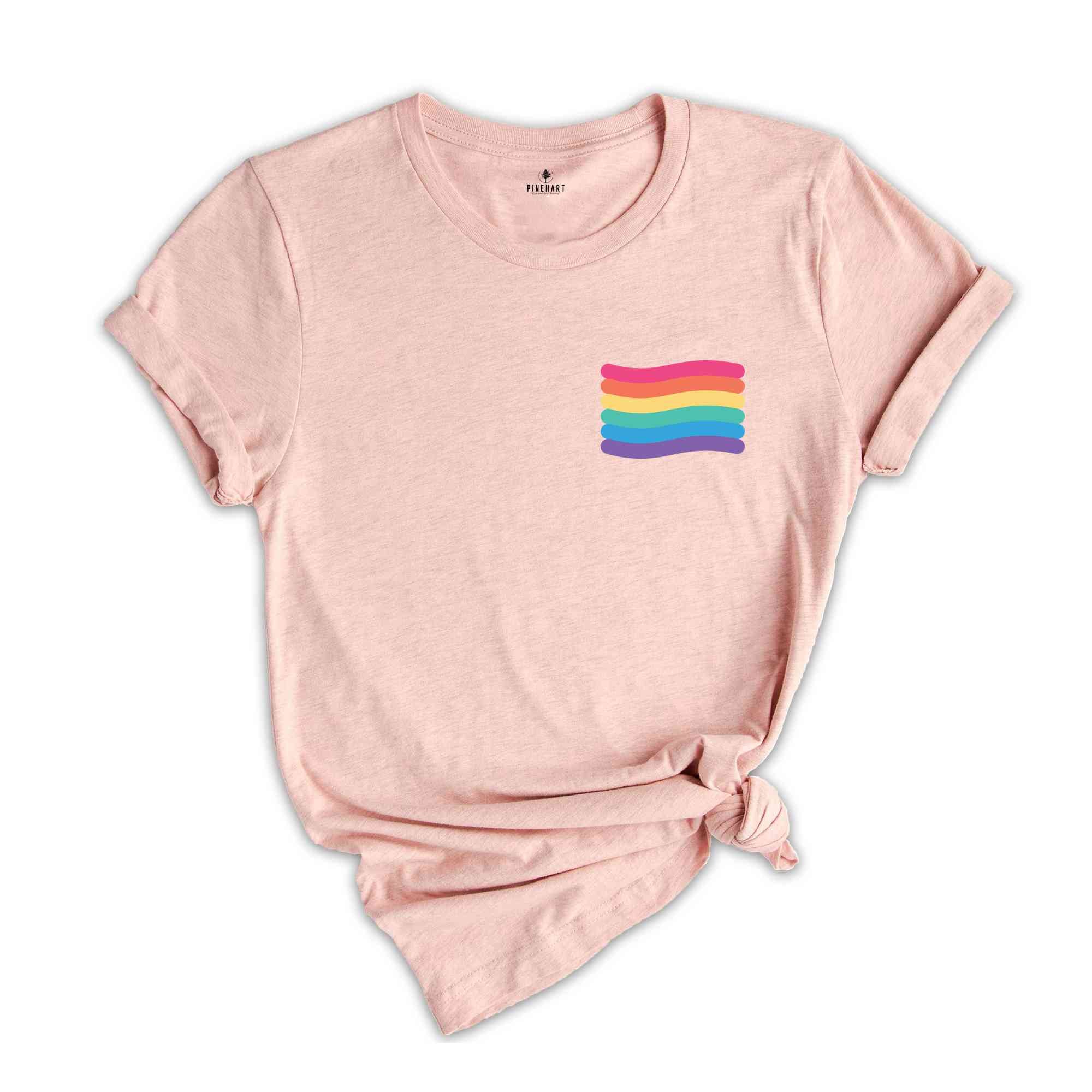 Pride Flag Shirt, LGBT Flag Shirt, LGBT Shirt, Bisexual Shirt, Lesbian Shirt, Rainbow Flag Shirt, Queen Shirt, Gay Pride Shirt