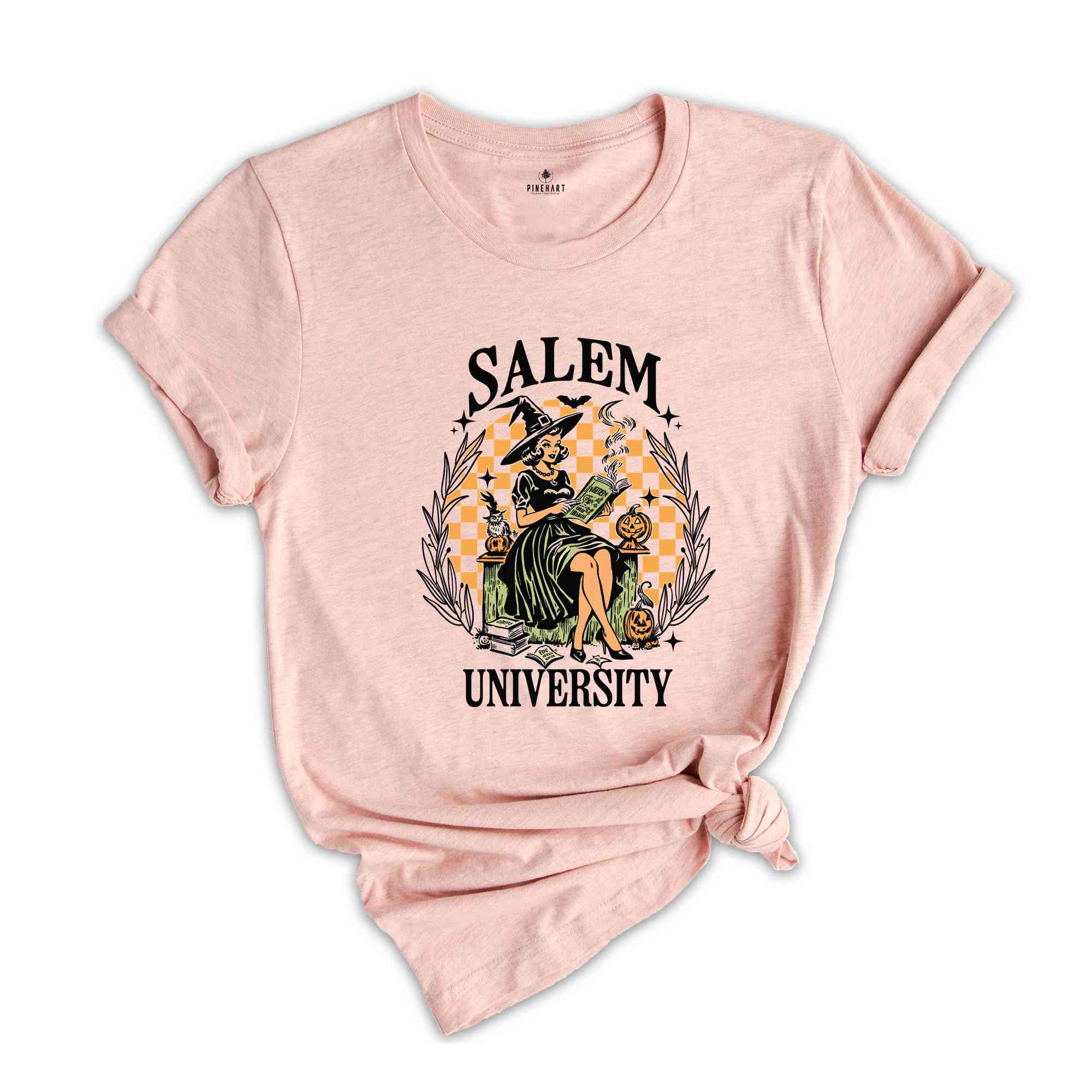 Salem University Shirt, Salem Witch T-Shirt, Halloween Shirt, Halloween Gift, Halloween Costume Tee, Spooky Season