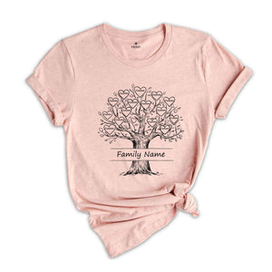 Custom Family Tree Shirt, Personalized Gifts, Family Reunion Shirts, Customized Reunion Gifts, Birthday Party Gifts, Matching Cousins Shirts