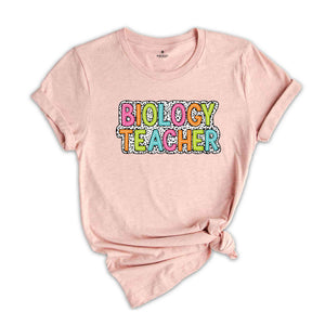 Biology Teacher Shirt, Teacher Gift, Cute Teacher Shirt, Teacher Life Shirt, Teaching Shirt, Gift For Teacher, Back To School Shirt