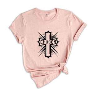 Chosen Shirt, Chosen 1 Peter 2:9 Shirt, Christian Women Shirt, Trendy Religious Tee, Bible Verse Tee, Gift for Religious Mom