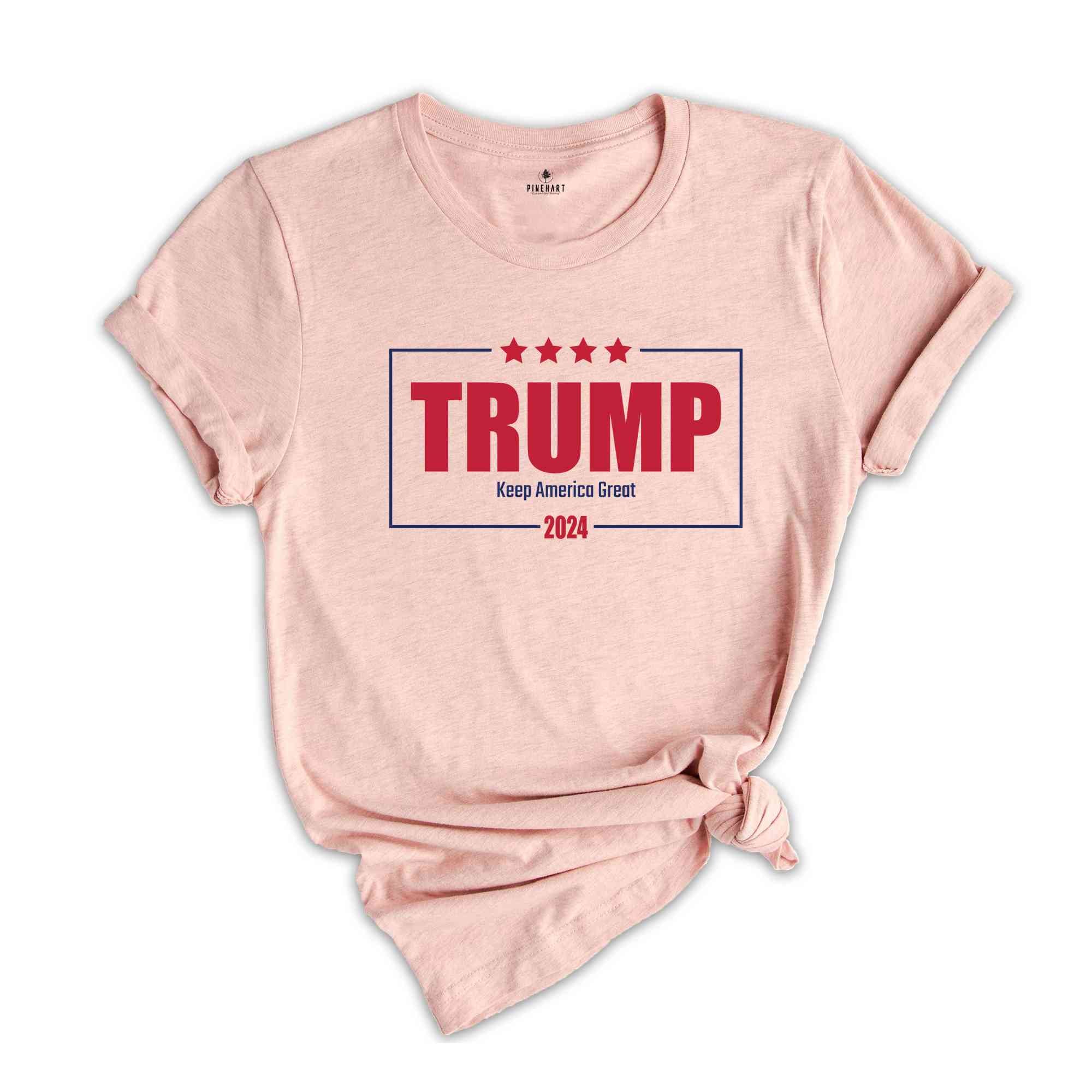 Trump Shirt, Keep America Great T-Shirt, Republican T-Shirt, Voting 2024 Shirt, MAGA Tee, Trump Election Tee, Political Shirt