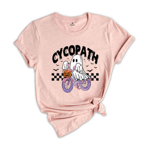 Cycopath Shirt, Cute Ghost Shirt, Halloween Shirt, Cute Halloween Shirt, Funny Halloween Tee, Boo Shirt, Ghost Shirt, Spooky Season Shirt