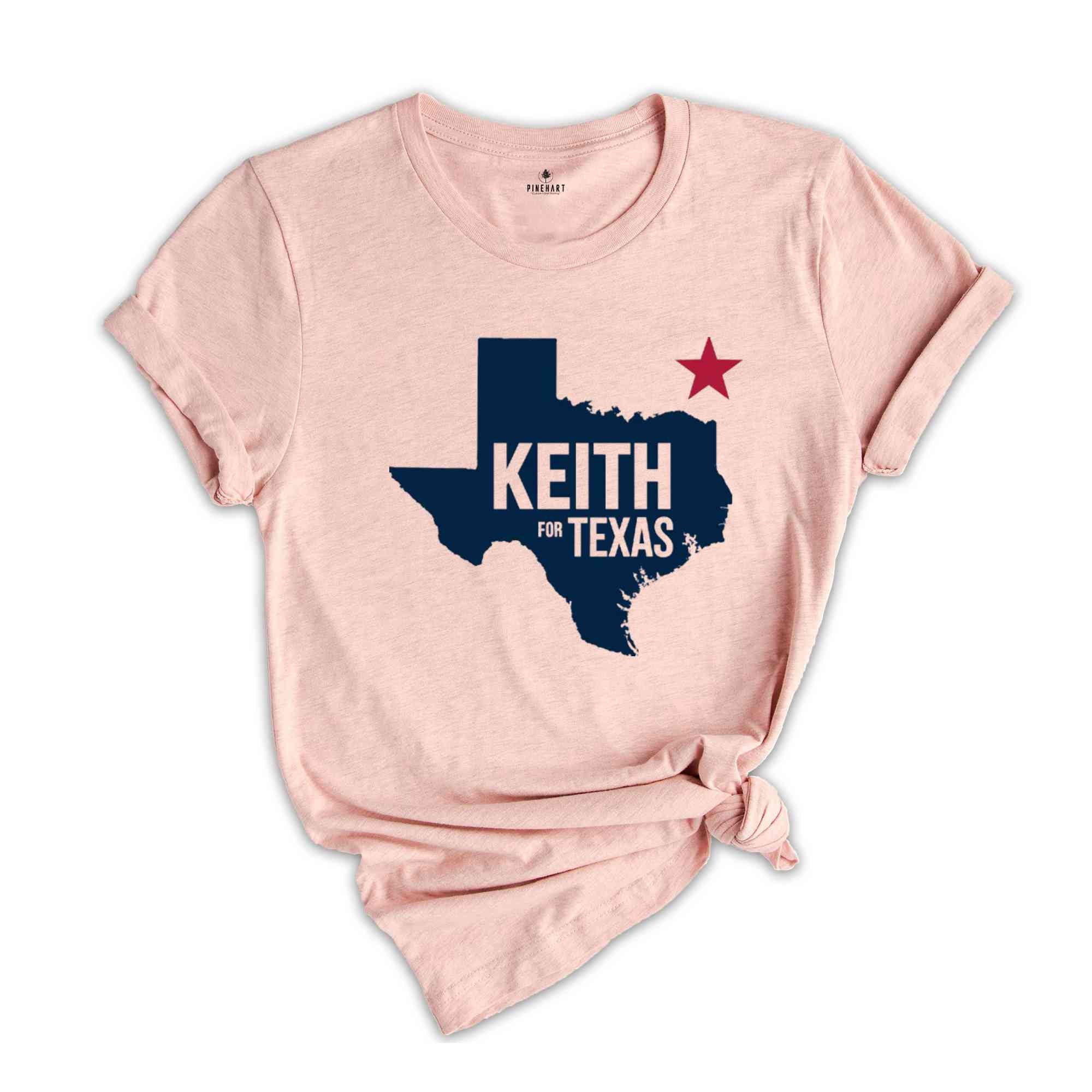 Representative Keith Self for Texas 2024 November Elections Campaign T-Shirt, Keith Self for Congress 2024 Elections Campaign Tee