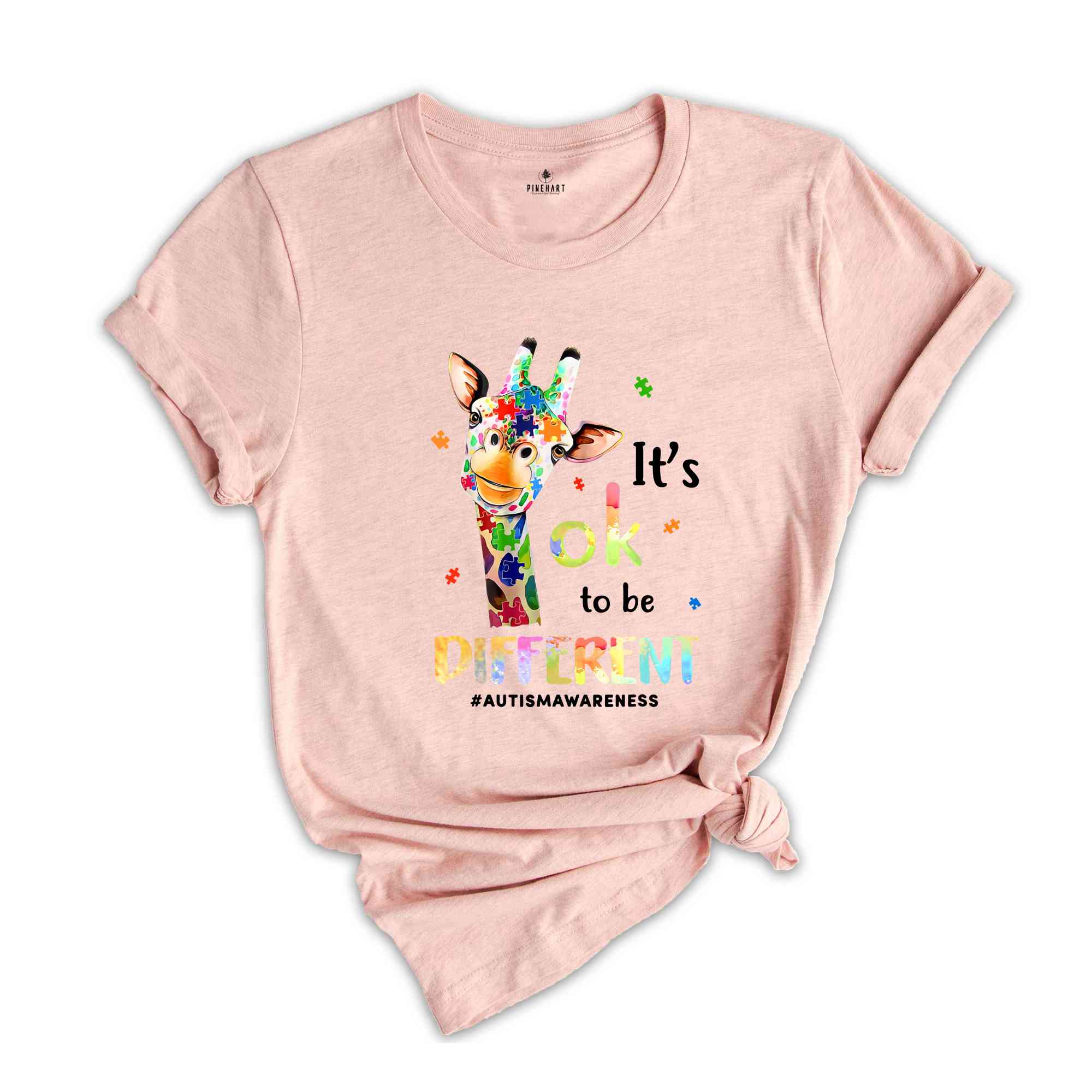 It's Ok To Be Different Shirt, Autism Kids Tee, Autism Toddler Tshirt, Be Unique Shirt, Autism Awareness, Autism Support Tee