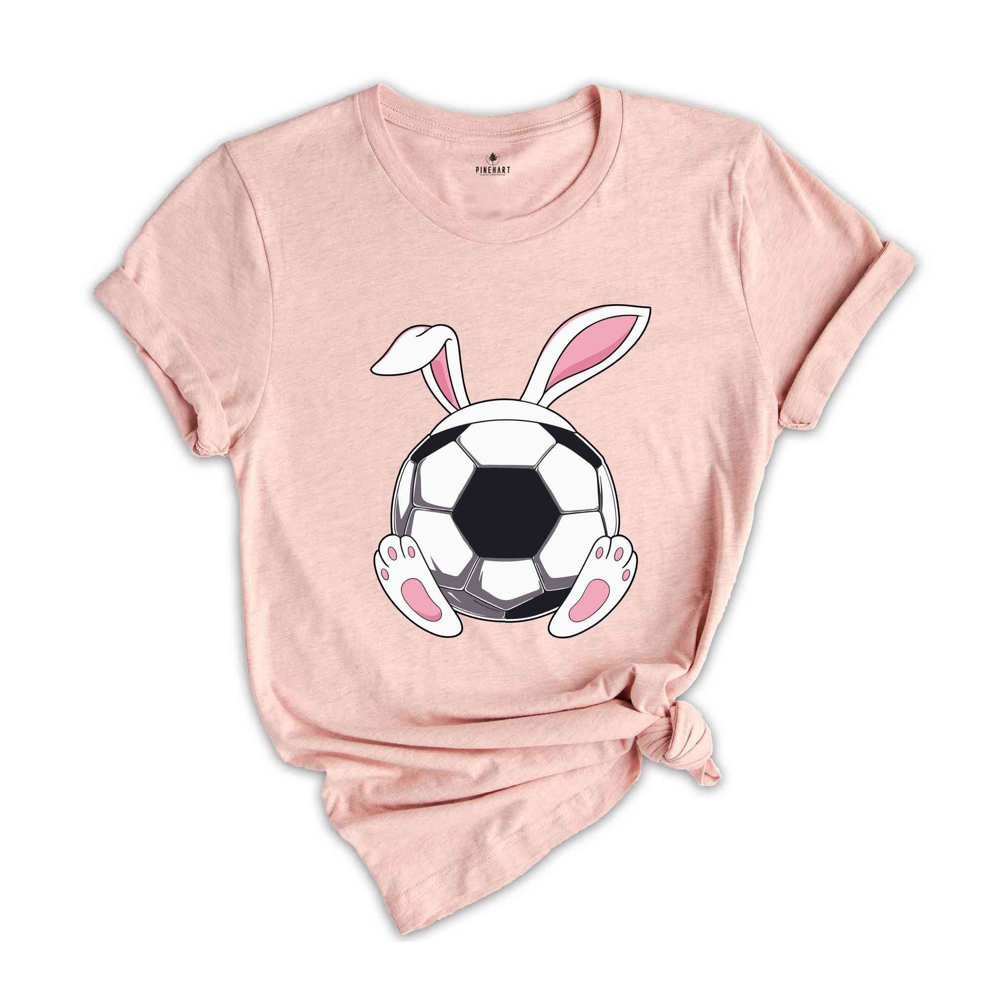 Soccer Bunny Ears Shirt, Funny Easter Shirt, Easter Sports T-Shirt, Bunny Ears Shirt, Happy Easter, Game Day Gift