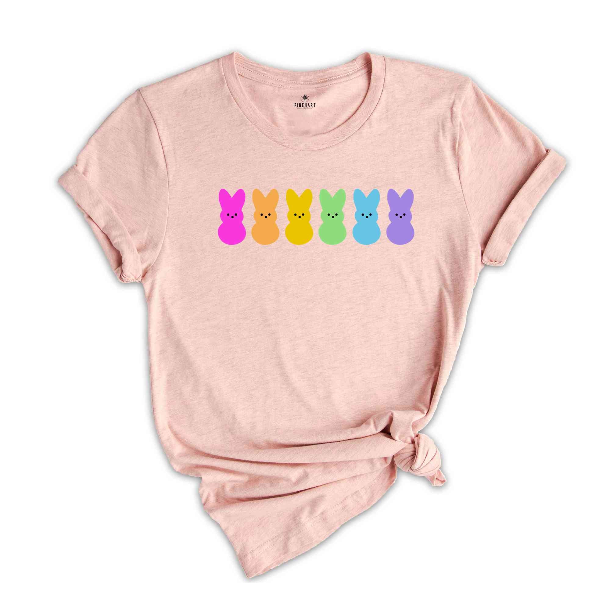 Easter Bunny Peeps Shirt, Easter Shirt, Cute Easter Shirt, Kids Easter Shirt, Trendy Peeps Shirt, Bunny Easter Shirt