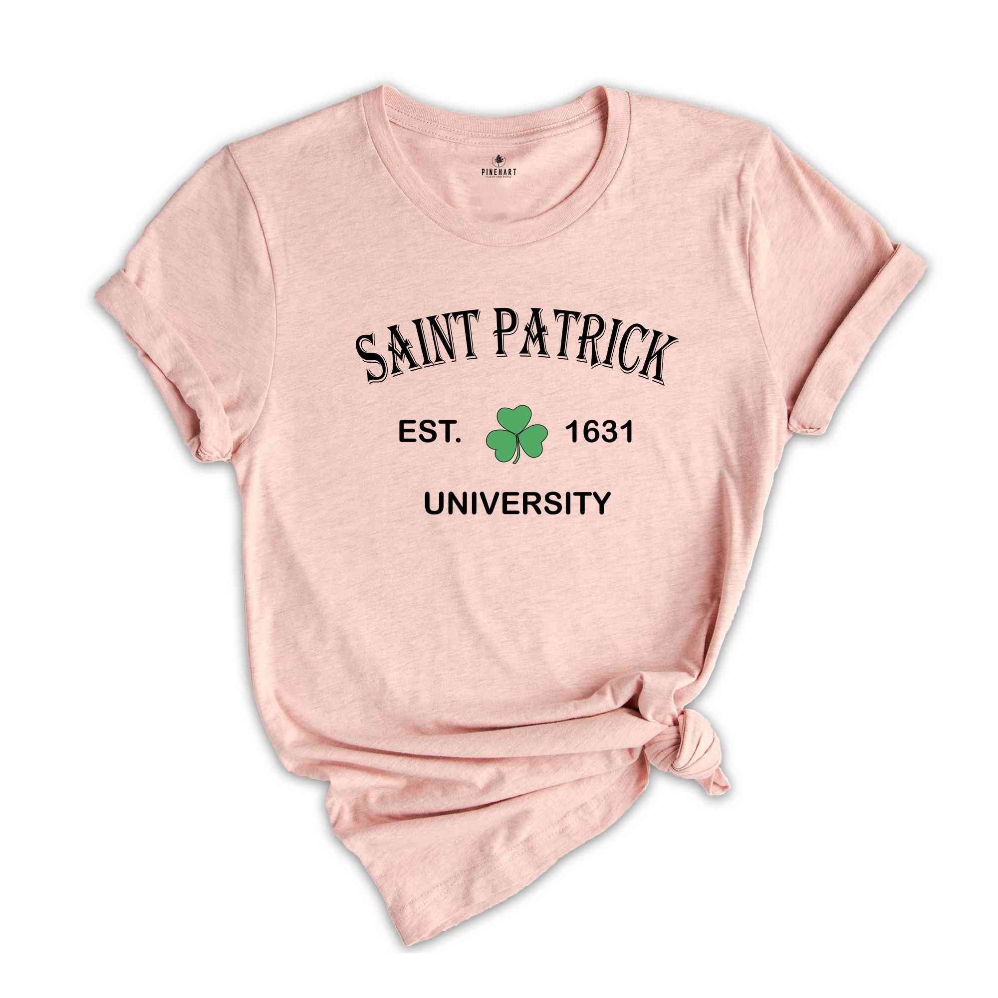 Saint Patrick University T-shirt, St Patricks Shirt, Saint Patty's Day Shirt, Shamrock Shirt, Lucky Shirt, Irish Shirt, Irish Apparel