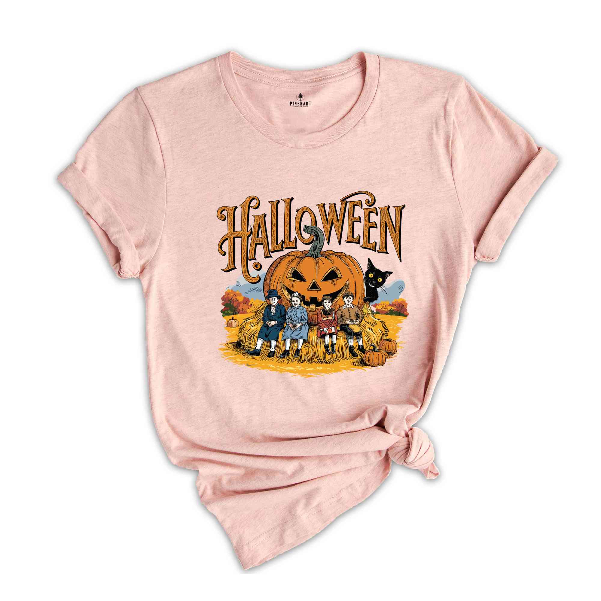 Jack O Lantern Shirt, Victorian Halloween, Retro Halloween, Retro Halloween tee, Witchy Clothes, Halloween Clothes, Vintage Halloween