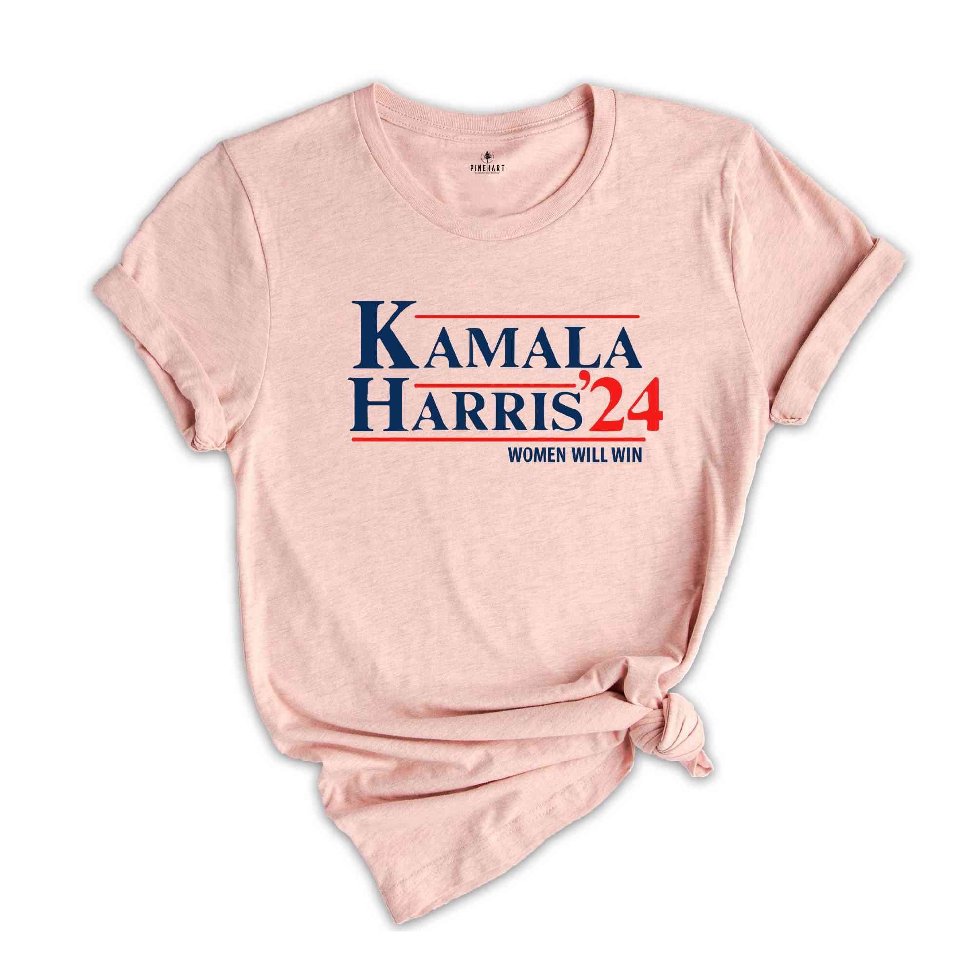 Kamala Harris 24, Women Will Win Shirt, President Kamala Harris 2024 Shirt, Madam President Kamala Harris Shirt