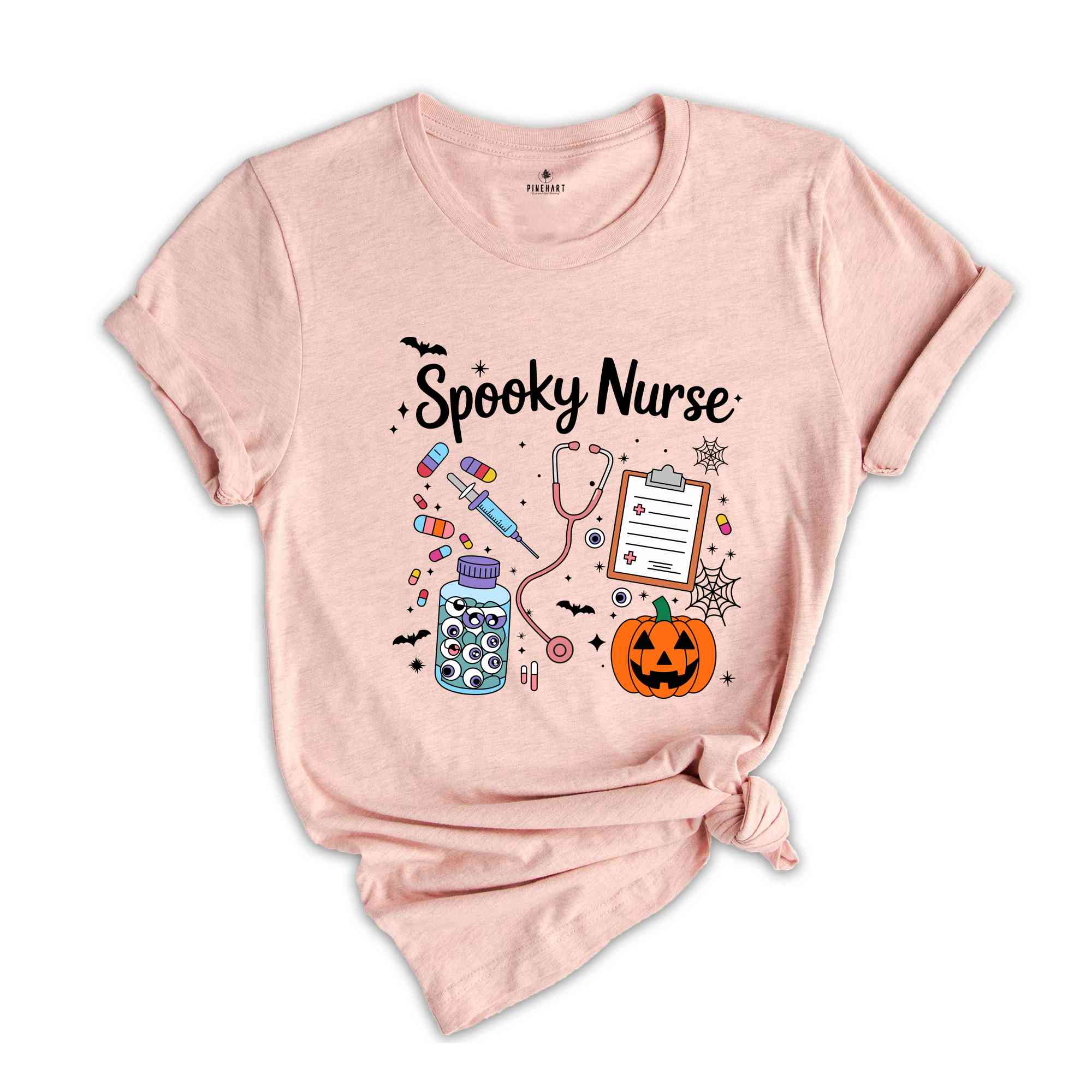 Spooky Nurse Shirt, Halloween Nurse Shirt, Funny Nurse Shirt, Halloween Shirt, Nurse Gift, Nursing Halloween Tee