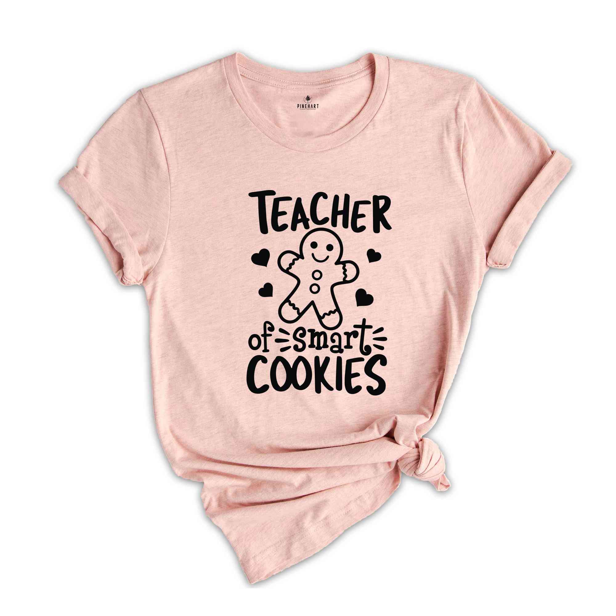 Teacher Of Smart Cookies Shirt, Christmas Teacher Tee, Kindergarten Teacher Shirt, Christmas Teacher Gift, Teacher Tee