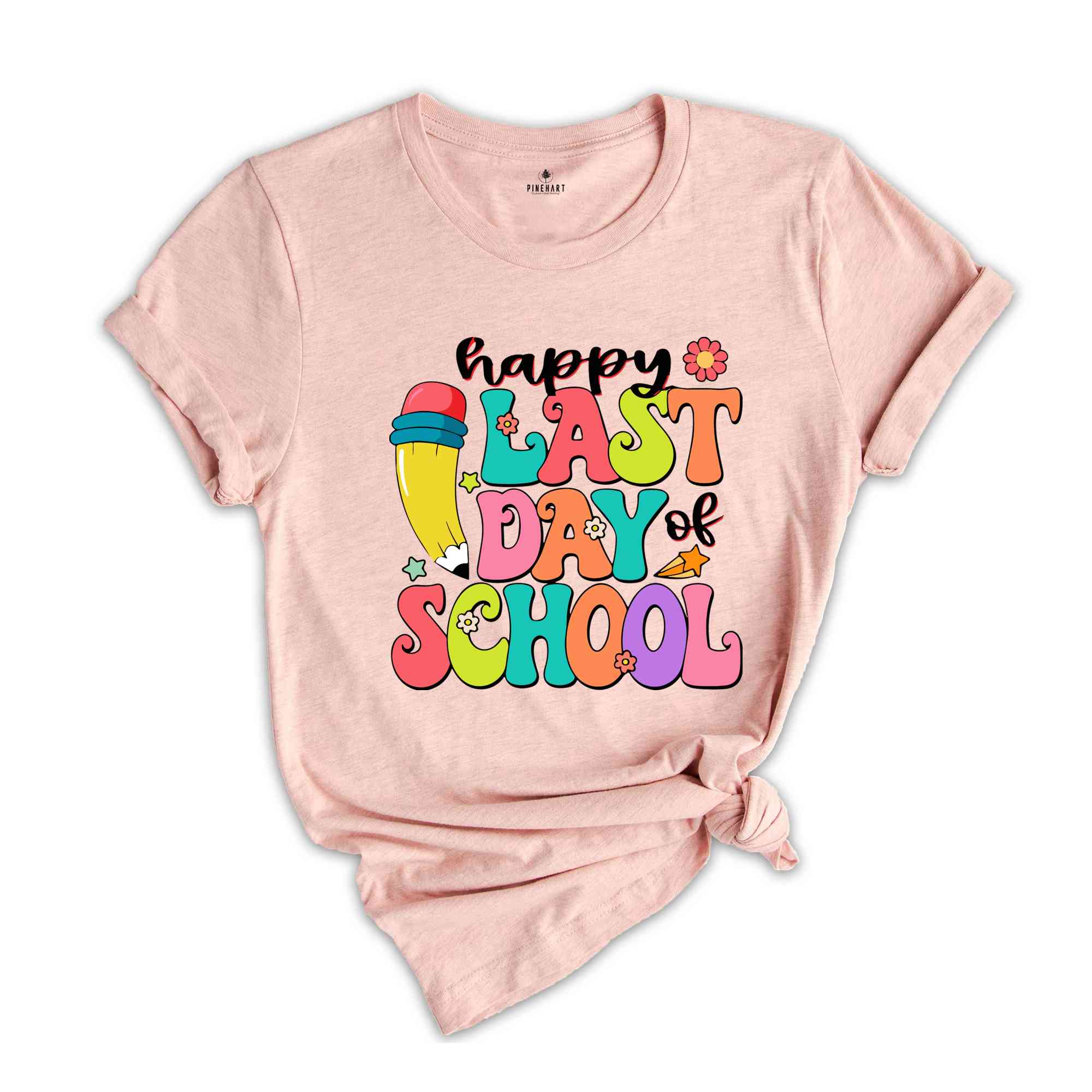 Happy Last Day Of School Shirt, Teacher T-shirt, School Shirt, Last Day Shirt, Retro End Of School Shirt