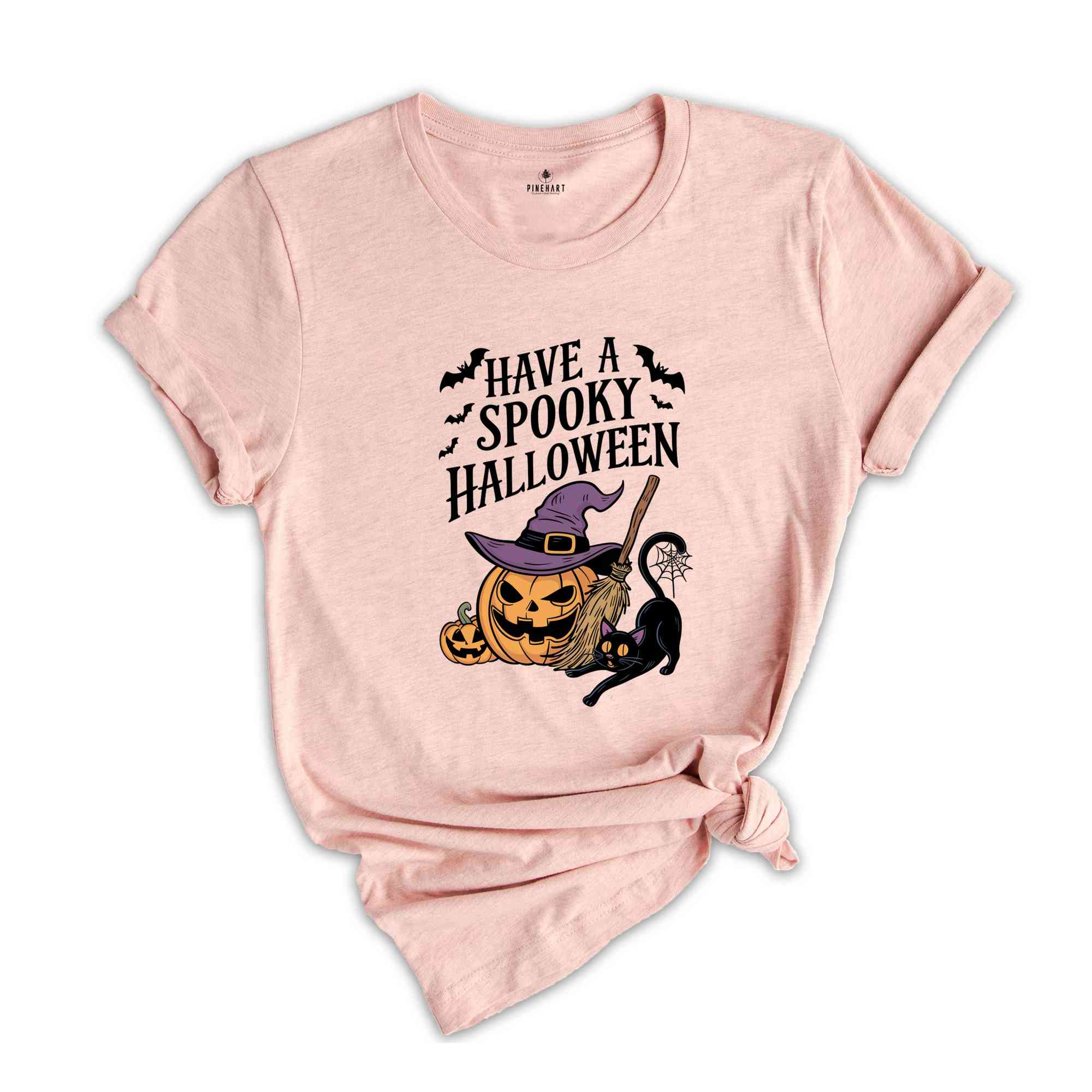 Have A Spooky Halloween Shirt, Halloween Shirt, Spooky Pumpkin Shirt, Halloween Party Shirt, Halloween Pumpkin Shirt, Halloween Witch