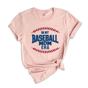 In My Baseball Mom Era Shirt, Baseball Mama Shirt, Mom Era Shirt, Retro Game Day Shirt, Mom Life Shirt, Sports Mom Gifts, Team Mom Shirt