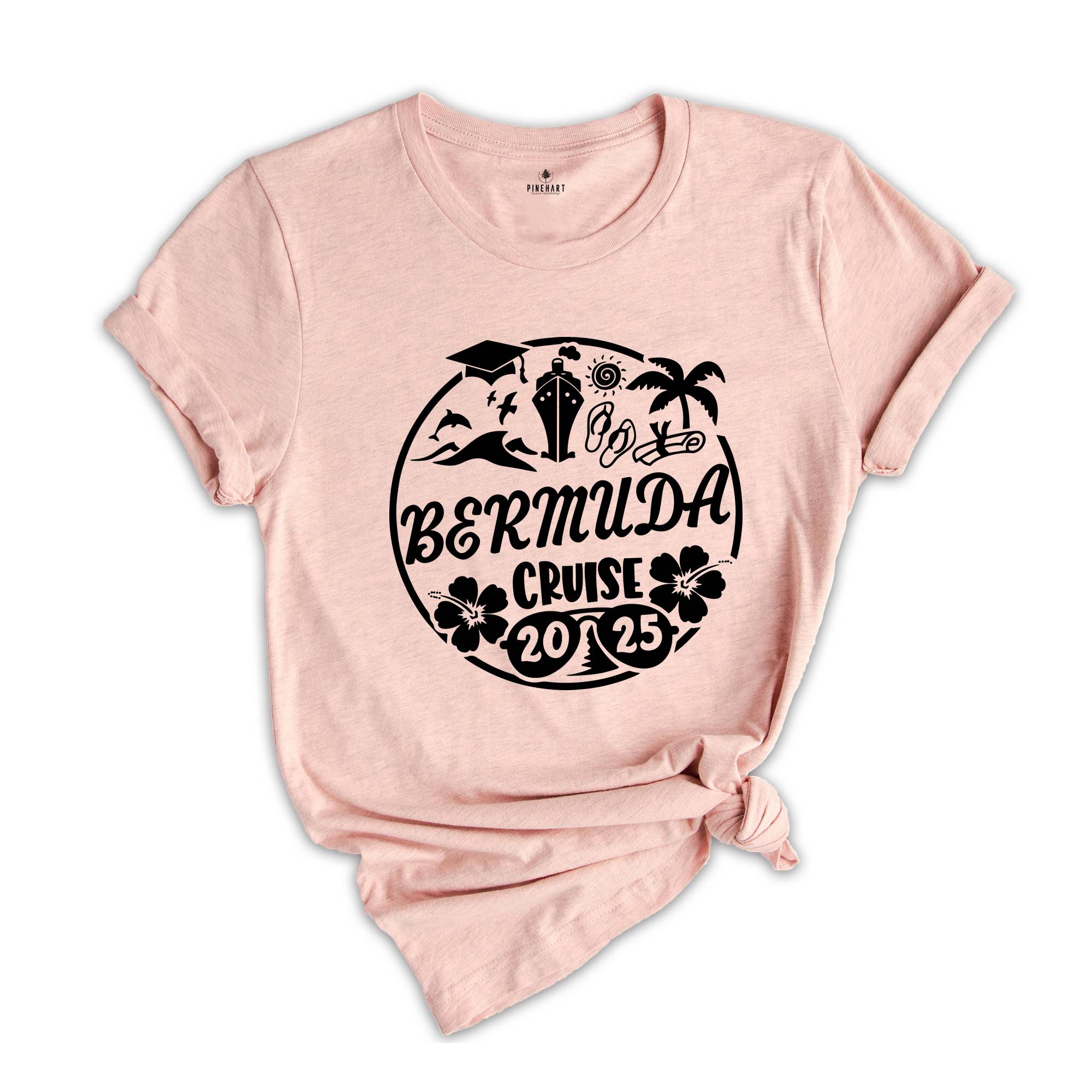 Bermuda Cruise, Family Cruise T-Shirt, Cruise Tee, Matching Shirt, Group Matching, Bermuda 2025 Shirt, Bermuda Lover T-Shirt, Bermuda Fan