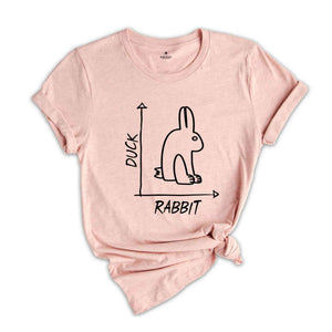 Funny Rabbit Duck Shirt, Funny Shirt, Humor Shirt, Meme Shirt, Animal Lover Shirt, Farm Animal Shirt, Funny Gift, Rabbit Shirt, Duck Shirt