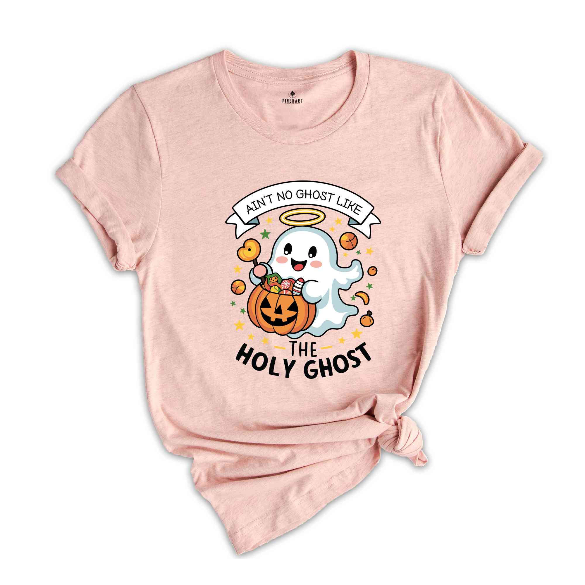 Ain't No Ghost Like The Holy Ghost Shirt, Funny Christian Halloween Shirt, Religious Halloween Shirt, Cute Ghost Shirt, Funny Christian Gift