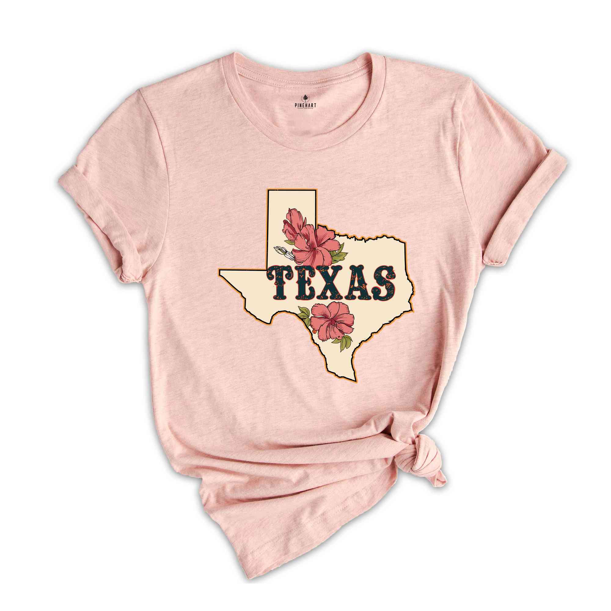 Texas Map Shirt, Texas Cactus TShirt, Texas Home T Shirt, Home State Shirts, Texan Girl Shirt, Texas Lover Gift, Cactus T Shirt