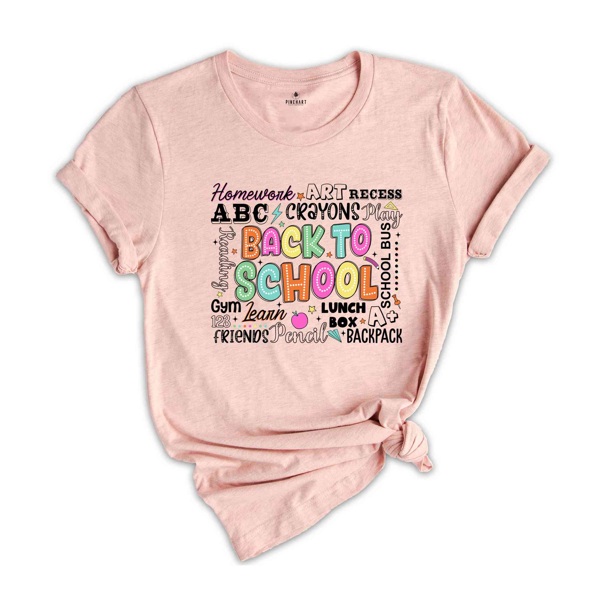 Back to School Shirt, First Day of School Shirt Teacher Shirts, Teacher Gifts Kindergarten Teacher Shirt, Lunch Box Shirt