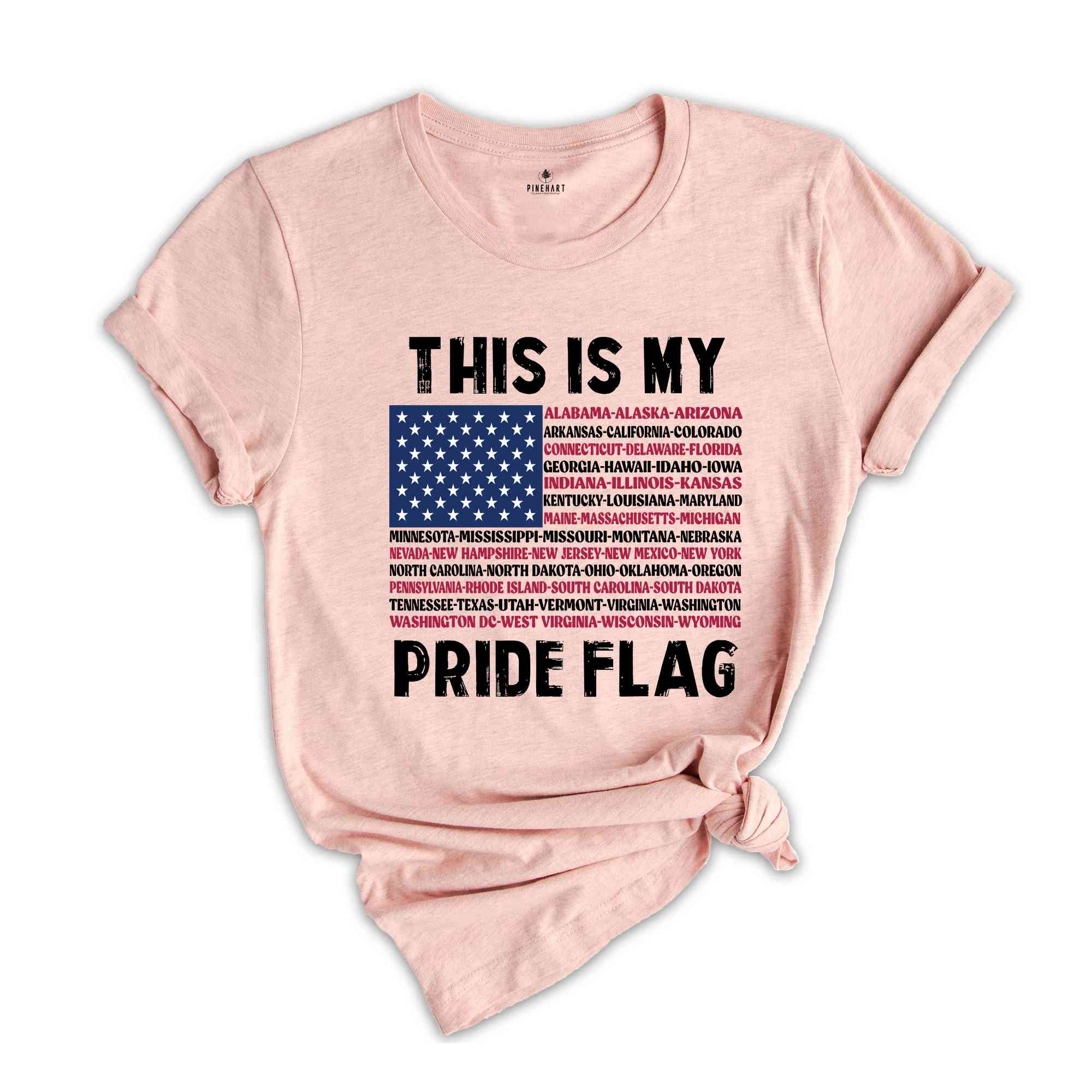 American Flag Shirt, This Is My Pride Flag, USA American 4th Of July Patriotic Shirt, Patriotic Shirt, America Flag Shirt, 4th Of July Shirt