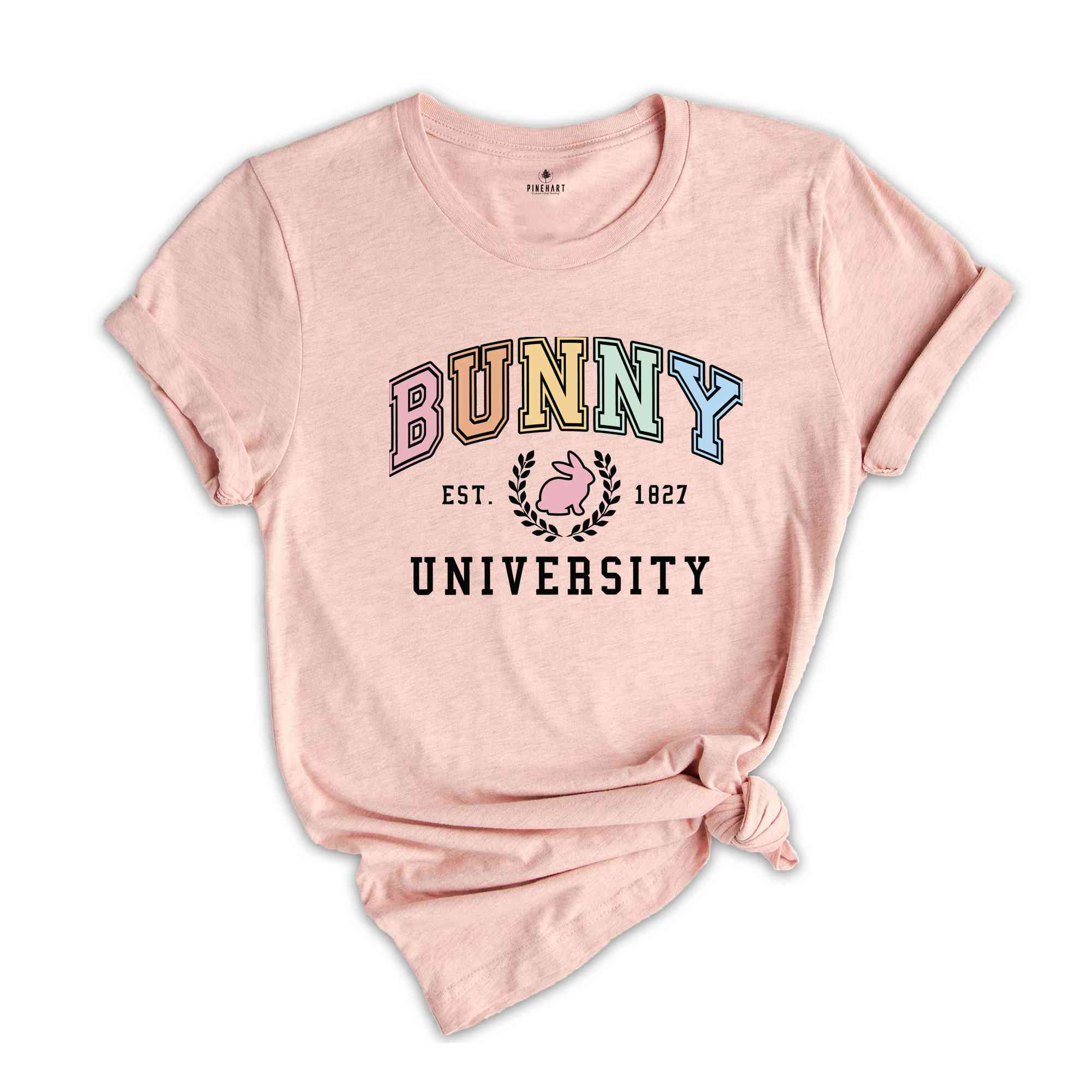 Bunny University Shirt, Easter Bunny Shirt, Easter Vibes Shirt, Egg Hunting Shirt, Easter University, Easter Day Shirt