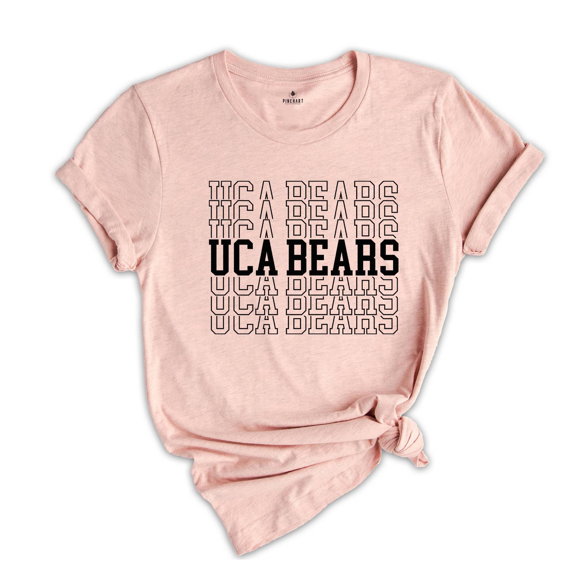 Team Mascot Shirt, Uca bears Team Shirt, Uca bears Team Spirit Shirt, Uca bears Fan Shirt, Uca bears School Shirt, Uca bears School Spirit