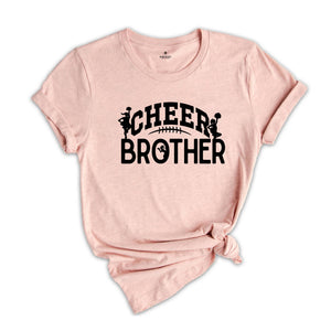 Cheer Brother Shirt, Cheerleader T-Shirt, Football Lover Tee, Cheerleader Aunt Tee, Cheer Vibes Shirt, Cheer Coach Shirt, Countdown Shirt