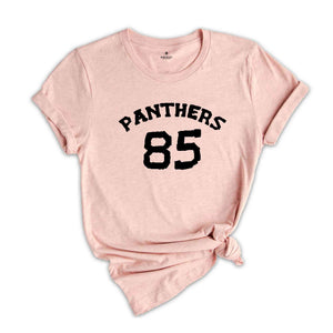 School Spirit Panthers Team Mascot Tee