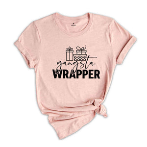 Gangsta Wrapper Shirt, Funny Christmas Shirt, Holiday Shirt, Cute Christmas Shirt, Christmas Shirt, Christmas Gift, Christmas Party Shirt