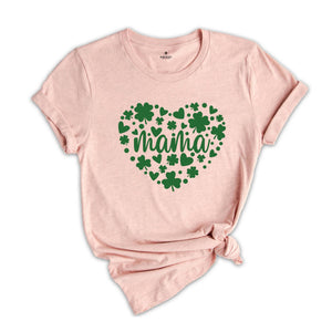 St. Patrick’s Day Heart Shirt, Mama Mini Shirt, Lucky Mama Shirt, Lucky Mini Shirt, St. Patrick’s Shirt, Mama St. Pattys Shirt, Mini Shirt