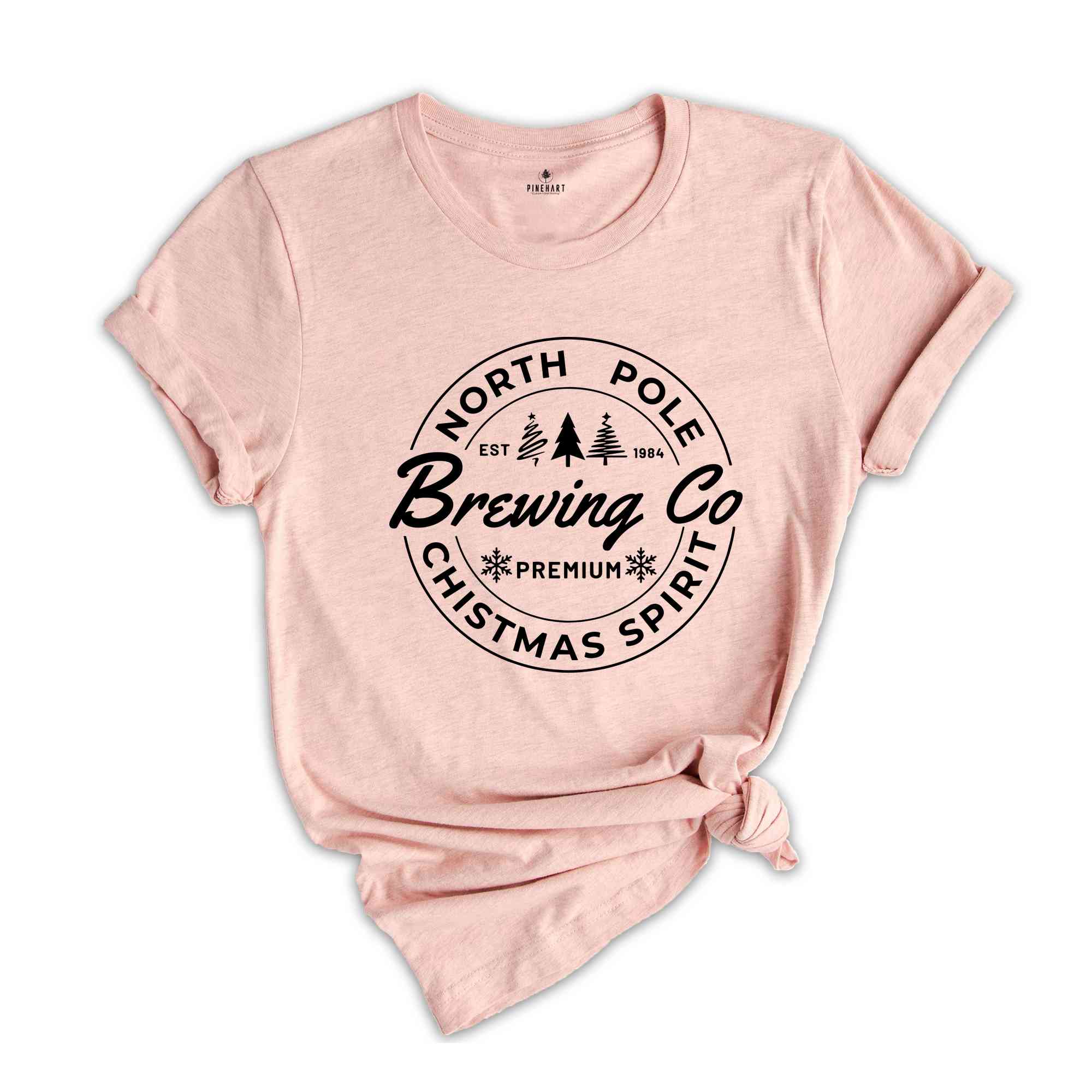 North Pole Brewing Co Shirt, North Pole Shirt, New Year Shirt, Christmas Shirt, Christmas Gift, Christmas Party Shirt, Christmas Pajamas