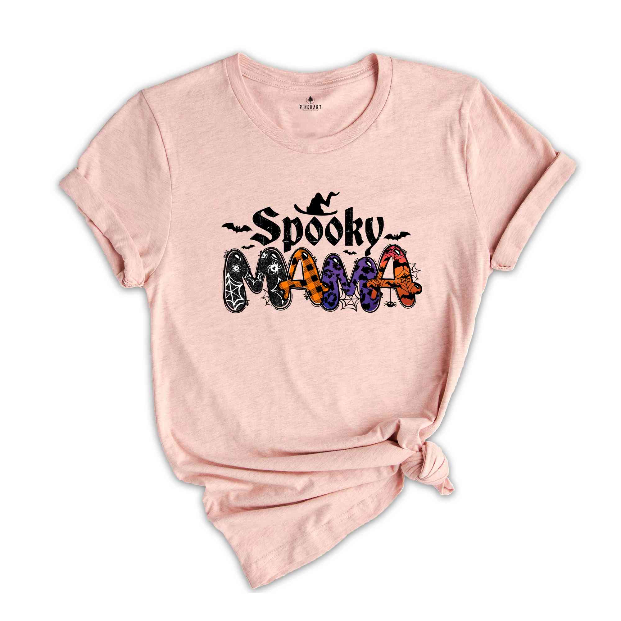 Spooky Mama Shirt, Spooky Season, Retro Shirt, Retro Halloween Shirt For Mother, Halloween Mom Shirt Gift, Halloween Mama Tshirt