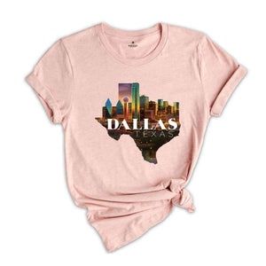 Texas Shirt, Texas Map Shirt, State Shirts, Texas T-Shirt, Texas Cities Shirt, Texas Pride Shirt, Texas Lover Shirt, Cute Texas Gift