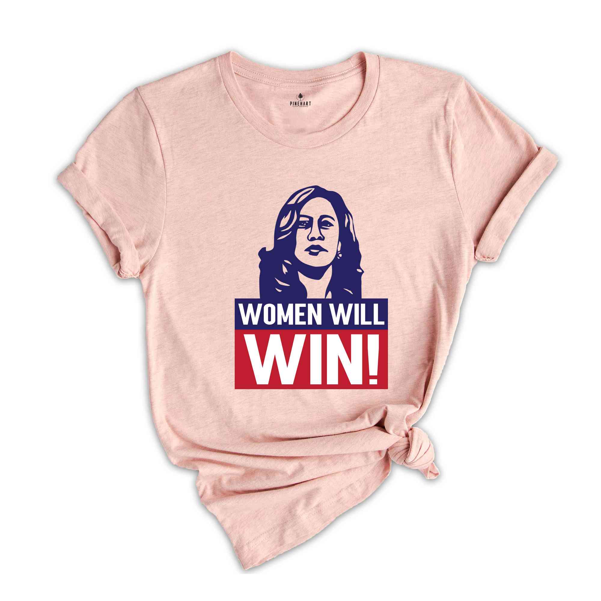 Women Will Win Shirt, Kamala Harris Shirt, Kamala Harris 2024 Shirt, 2024 Elections Shirt, Political Shirt, Feminist Shirt, Vote Shirt