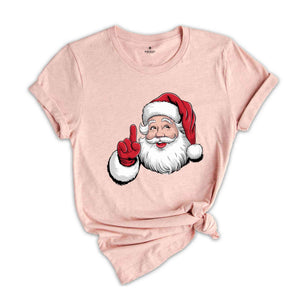 Santa Christmas Shirt, Vintage Santa Claus, Santa Shirt, Cute Santa Shirt, Christmas Shirt, Winter Shirt, Faith Shirt