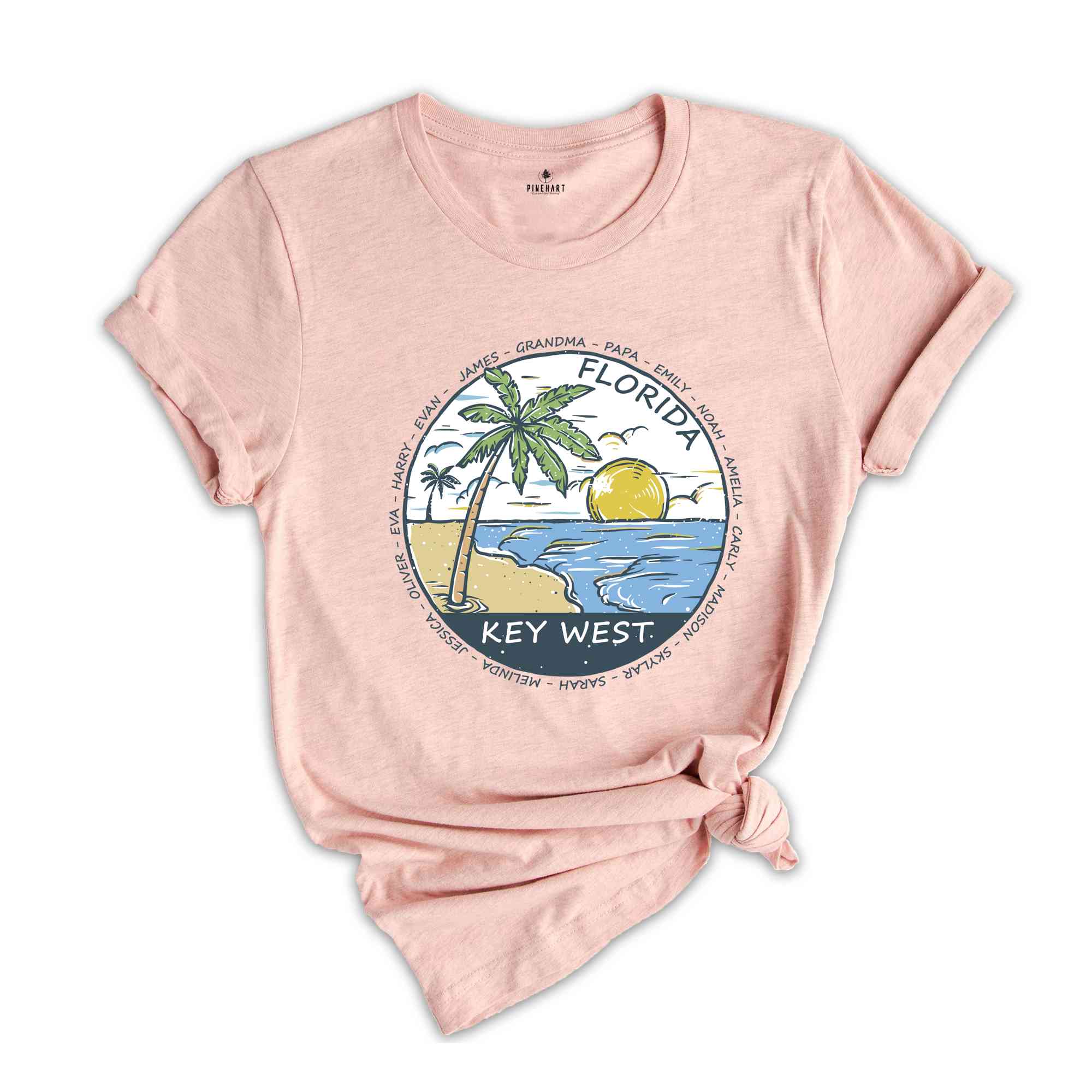 Custom Vacation Shirts, Matching Family Beach T-shirt, Summer Trip Shirts, Summer Break Camp Group Gifts