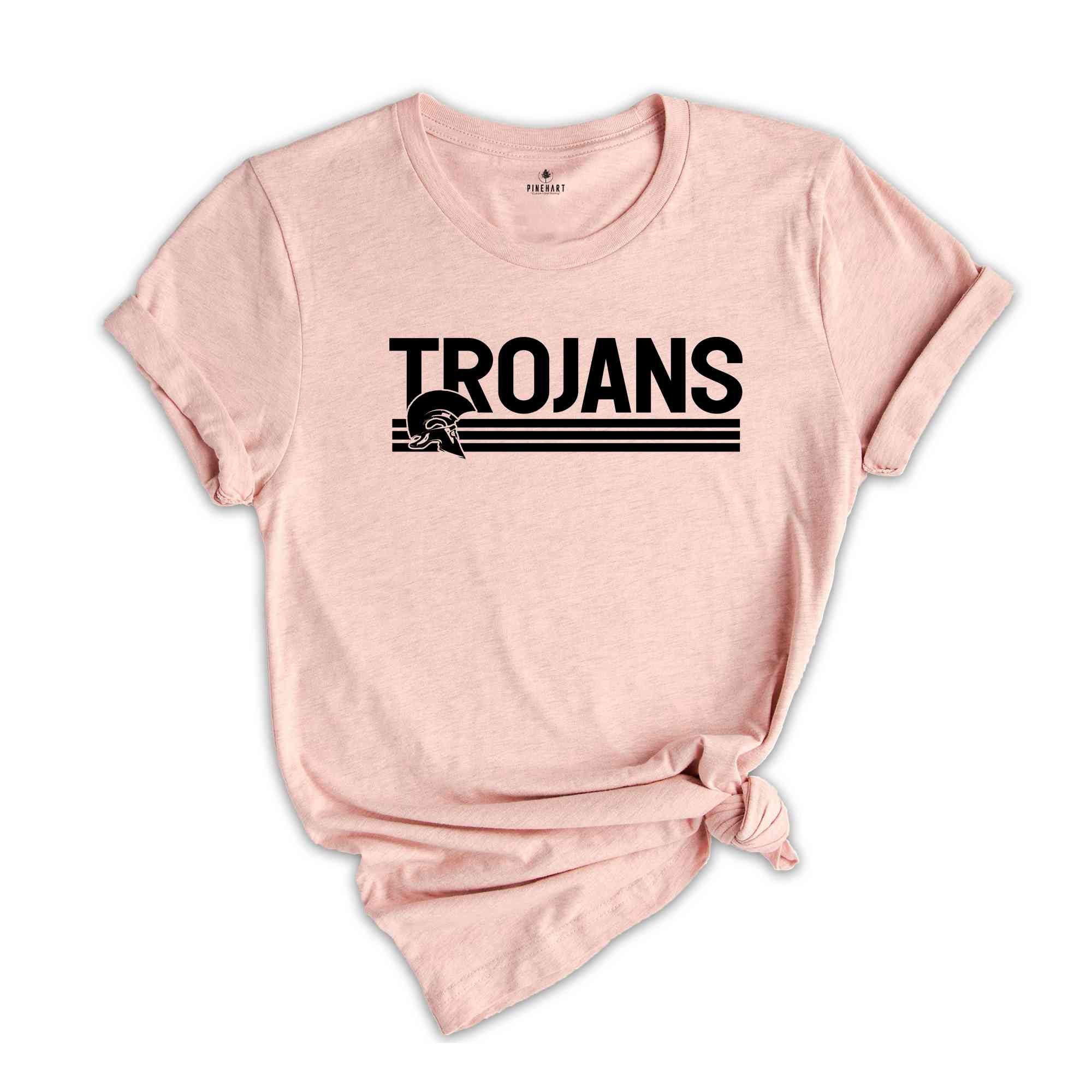 Team Mascot Trojans Shirt, Trojans Team Shirt, Trojans Team Spirit Shirt, Trojans Fan Shirt, School Spirit Shirt, Trojans Mascot Shirt