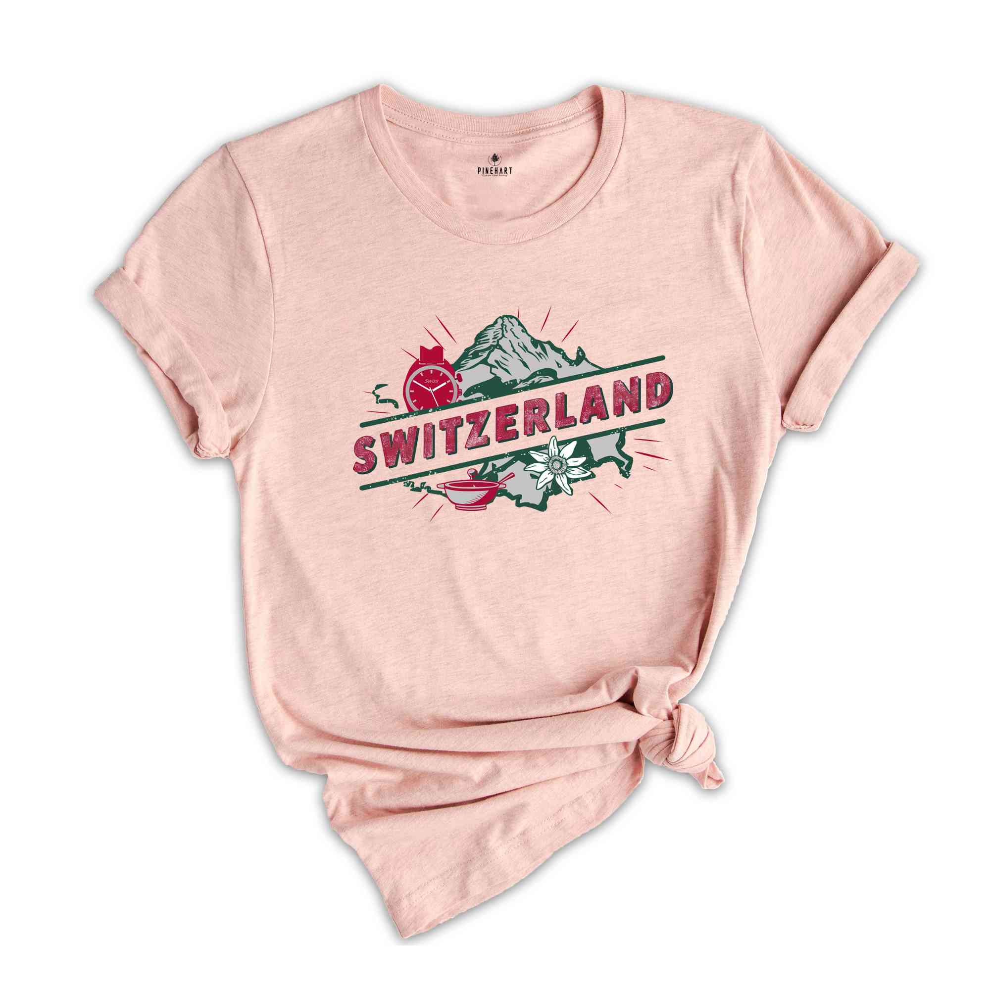 Retro Switzerland Shirt, Switzerland Travel Shirt, Country Travel Shirt, Shirt For Traveler, Travel Lover Gift, Travel Tee, Trip Shirt