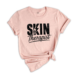 Retro Esthetician Shirt, Skin Therapist Tshirt, Aesthetician Gifts, Esthetician Graduation Gift, Skin Babe Tee, Checker Beautician Tee