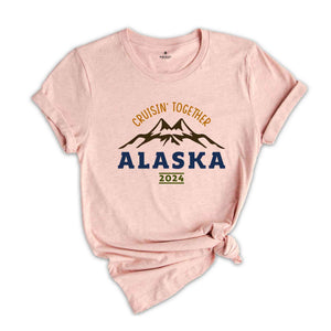 Cruising Together Alaska 2024 Shirt, Alaska Vacation Shirt, Family Cruise Shirt Gift, Alaska Cruise Squad Shirt, Alaska Trip Shirt