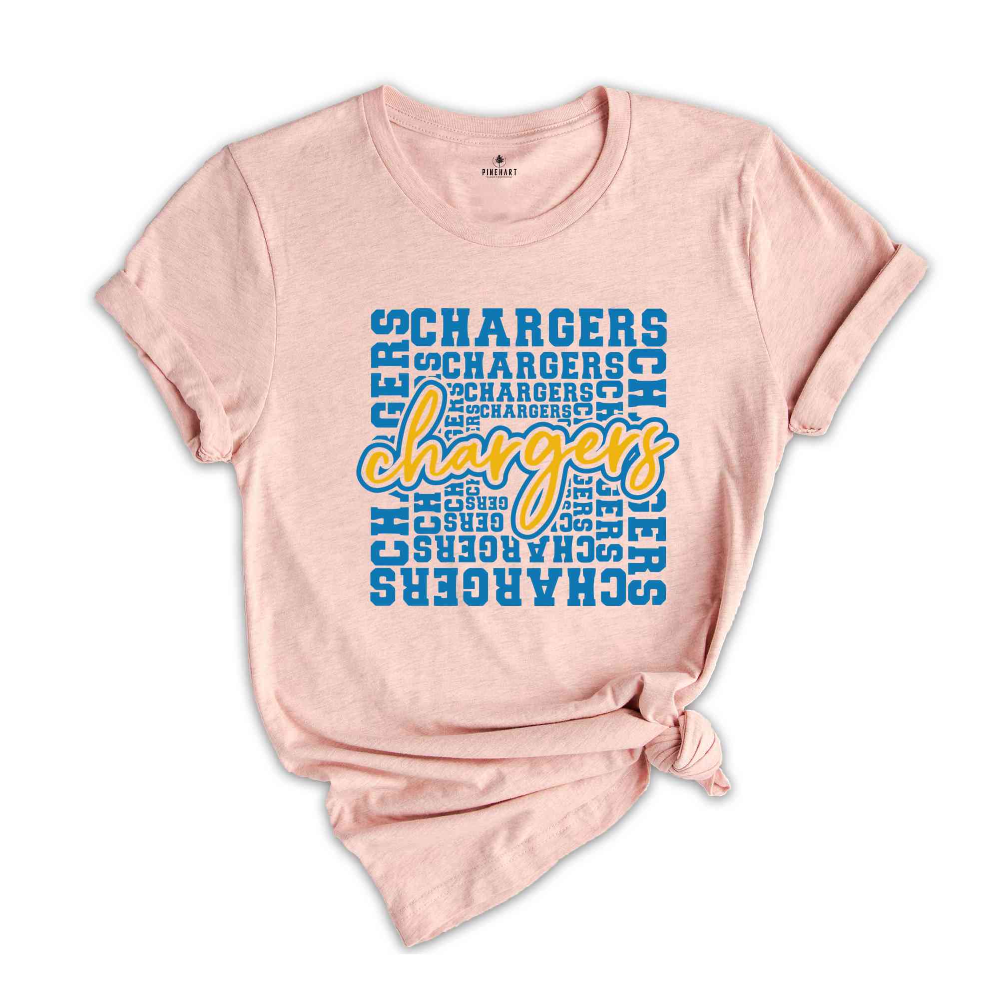 Chargers Shirt, Chargers Mascot Shirt, Mascot Team Shirt, Chargers Sport Shirt, School Spirit Shirt, Chargers Cheer Shirt