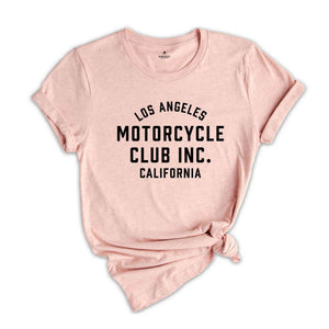 Los Angeles Motorcycle Club Inc. Shirt, Custom Motorcycle Shirt, Personalized Motorcycle Club Shirt, Custom Shirts