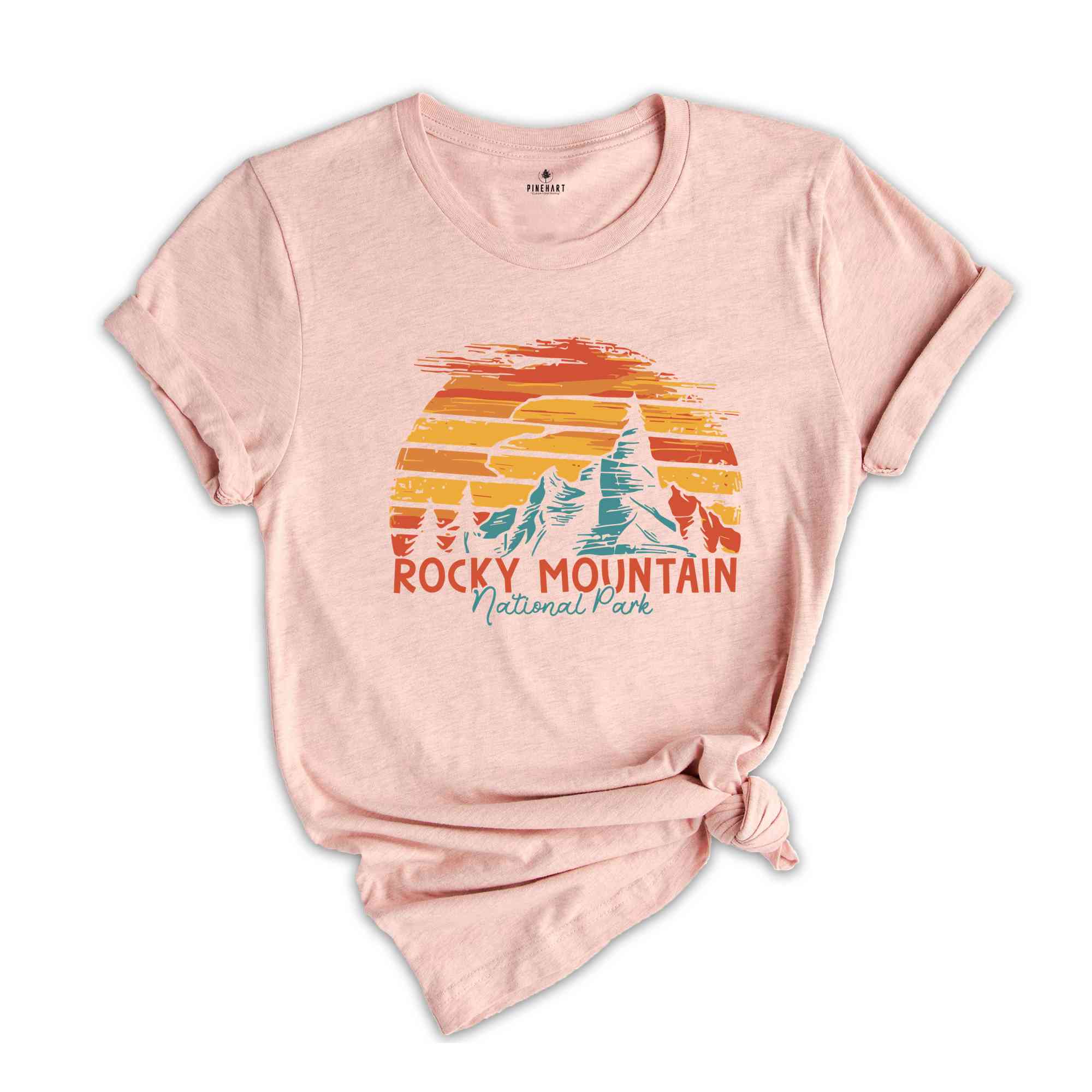 Retro Rocky Mountain National Park Shirt, Rocky Mountain T-Shirt, Adventurer Shirt, Adventure Lover Shirt, Nature Shirt, Mountain Shirt