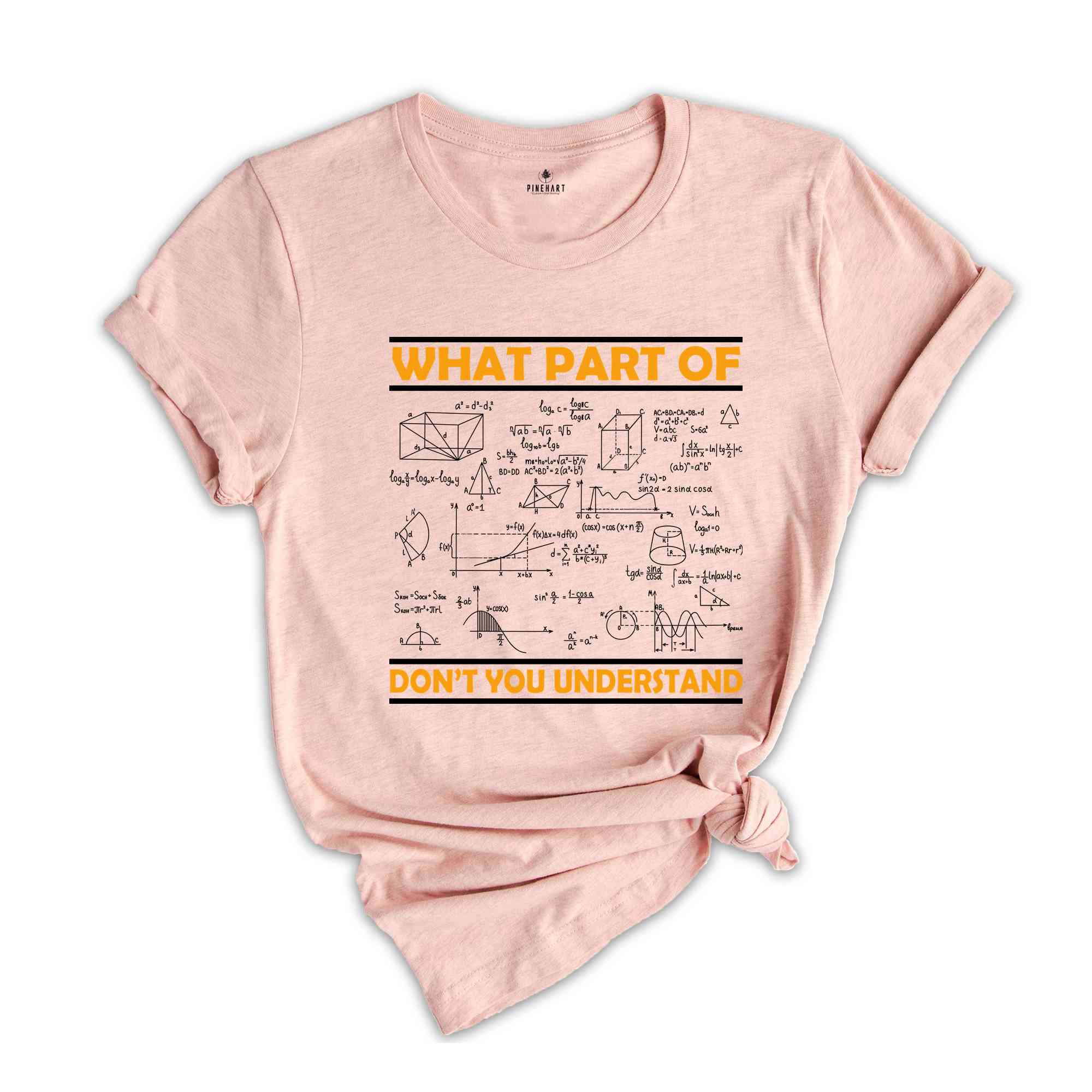 What Part Of Don't You Understand Shirt, Funny Math Teacher Shirt, Mathematicians Gift, Mechanical Engineers, Math Majors, Geeks Nerds