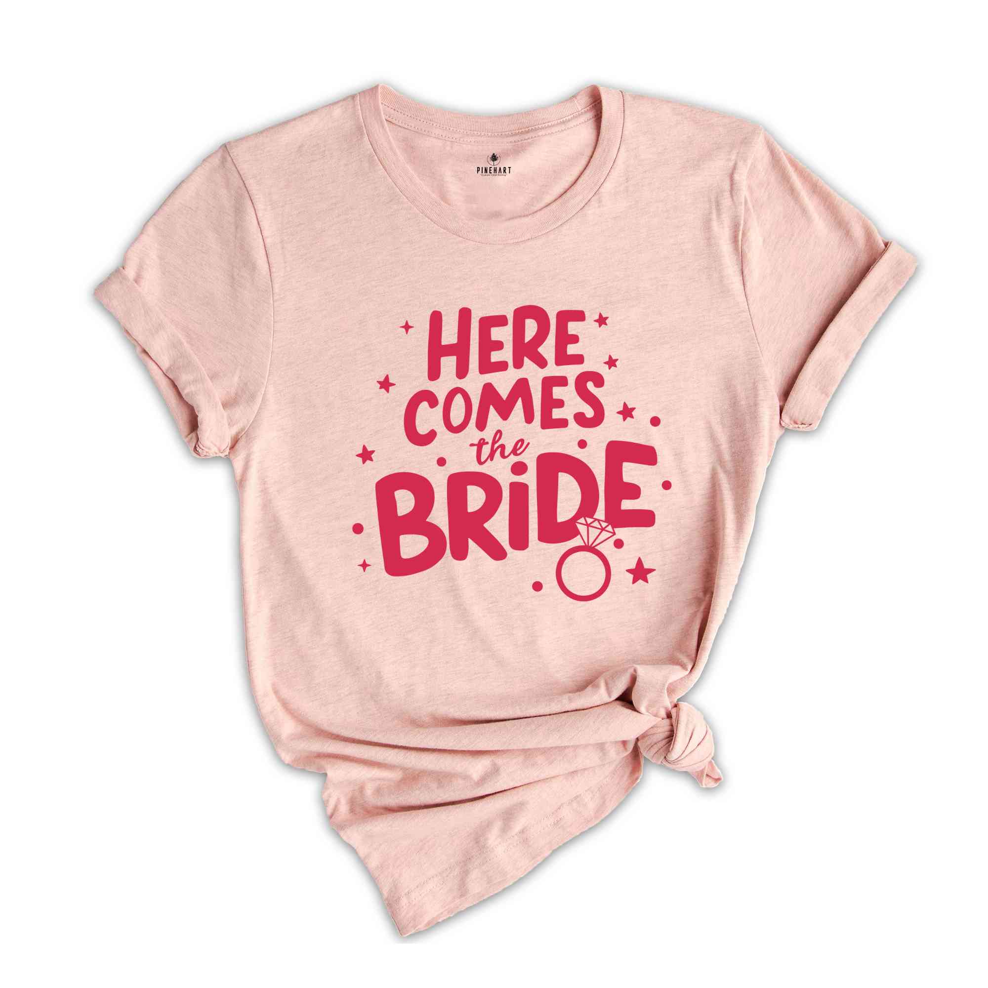 Here comes The Bride Shirt, Bachelorette Party Shirts, Bachelorette Shirts, Here Comes the Party Shirt, Retro Bachelorette Party Shirts